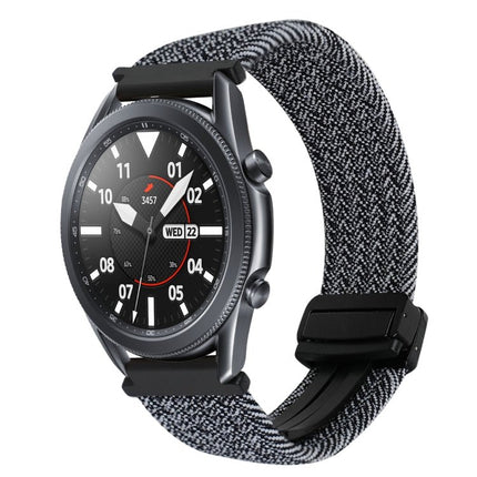 20mm Magnetic Buckle Braided Watch Strap, For Samsung Galaxy Watch Active 2, For Samsung Galaxy Watch 3 41mm - DealBuddy