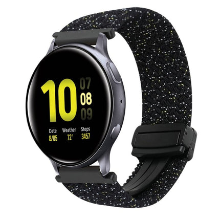 20mm Magnetic Buckle Braided Watch Strap, For Samsung Galaxy Watch Active 2, For Samsung Galaxy Watch 3 41mm - DealBuddy