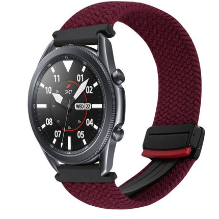 20mm Magnetic Buckle Braided Watch Strap, For Samsung Galaxy Watch Active 2, For Samsung Galaxy Watch 3 41mm - DealBuddy