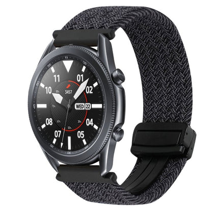 20mm Magnetic Buckle Braided Watch Strap, For Samsung Galaxy Watch Active 2, For Samsung Galaxy Watch 3 41mm - DealBuddy