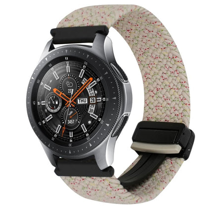 20mm Magnetic Buckle Braided Watch Strap, For Samsung Galaxy Watch Active, For Samsung Galaxy Watch 42mm - DealBuddy