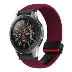 For Samsung Galaxy Watch 42mm / Black Sand Red