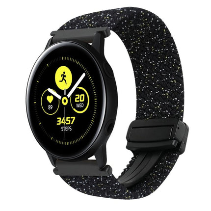 20mm Magnetic Buckle Braided Watch Strap, For Samsung Galaxy Watch Active, For Samsung Galaxy Watch 42mm - DealBuddy