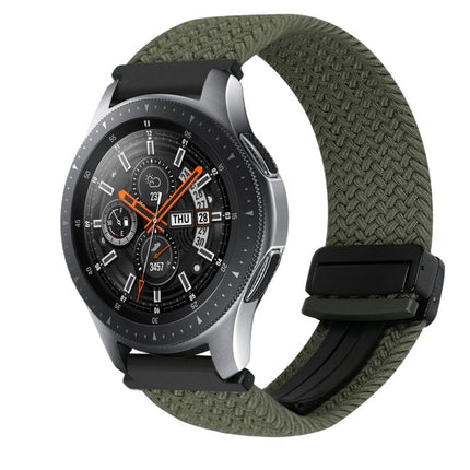20mm Magnetic Buckle Braided Watch Strap, For Samsung Galaxy Watch Active, For Samsung Galaxy Watch 42mm - DealBuddy