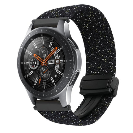 20mm Magnetic Buckle Braided Watch Strap, For Samsung Galaxy Watch Active, For Samsung Galaxy Watch 42mm - DealBuddy