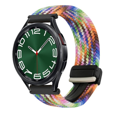 20mm Magnetic Buckle Braided Watch Strap, For Samsung Galaxy Watch FE 40mm, For Samsung Galaxy Watch 6 Classic - DealBuddy