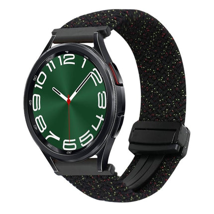 20mm Magnetic Buckle Braided Watch Strap, For Samsung Galaxy Watch FE 40mm, For Samsung Galaxy Watch 6 Classic - DealBuddy