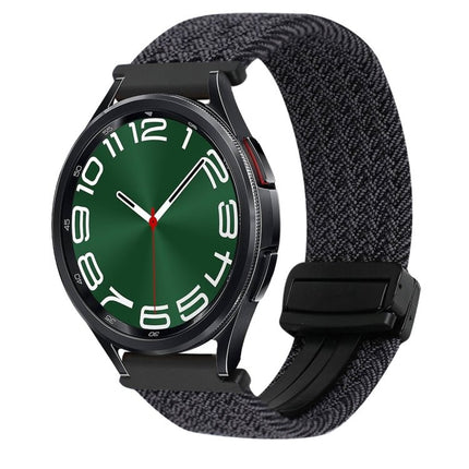 20mm Magnetic Buckle Braided Watch Strap, For Samsung Galaxy Watch FE 40mm, For Samsung Galaxy Watch 6 Classic - DealBuddy