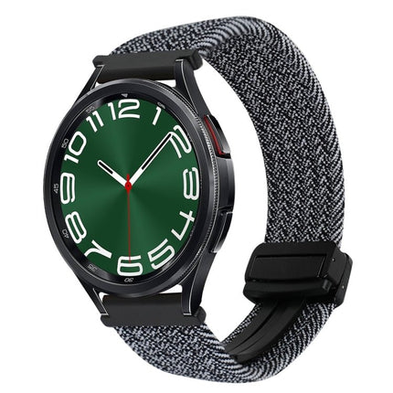 20mm Magnetic Buckle Braided Watch Strap, For Samsung Galaxy Watch FE 40mm, For Samsung Galaxy Watch 6 Classic - DealBuddy