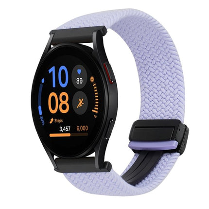20mm Magnetic Buckle Braided Watch Strap, For Samsung Galaxy Watch FE 40mm, For Samsung Galaxy Watch 6 Classic - DealBuddy