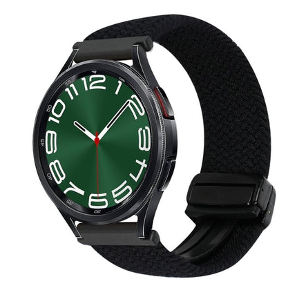 20mm Magnetic Buckle Braided Watch Strap, For Samsung Galaxy Watch FE 40mm, For Samsung Galaxy Watch 6 Classic - DealBuddy