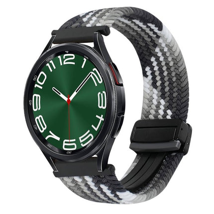 20mm Magnetic Buckle Braided Watch Strap, For Samsung Galaxy Watch FE 40mm, For Samsung Galaxy Watch 6 Classic - DealBuddy