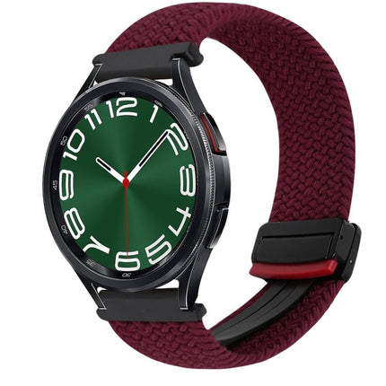 20mm Magnetic Buckle Braided Watch Strap, For Samsung Galaxy Watch FE 40mm, For Samsung Galaxy Watch 6 Classic - DealBuddy