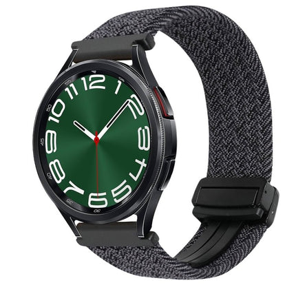 20mm Magnetic Buckle Braided Watch Strap, For Samsung Galaxy Watch FE 40mm, For Samsung Galaxy Watch 6 Classic - DealBuddy