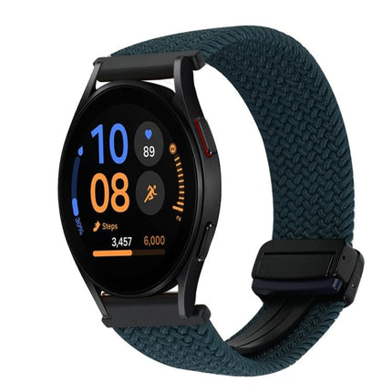 20mm Magnetic Buckle Braided Watch Strap, For Samsung Galaxy Watch FE 40mm, For Samsung Galaxy Watch 6 Classic - DealBuddy