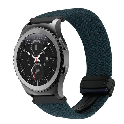 20mm Magnetic Buckle Braided Watch Strap, For Samsung Gear S2 Classic, For Samsung Galaxy Watch 7 - DealBuddy