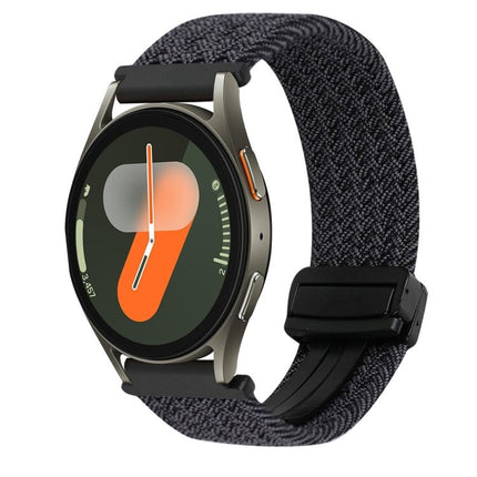 20mm Magnetic Buckle Braided Watch Strap, For Samsung Gear S2 Classic, For Samsung Galaxy Watch 7 - DealBuddy