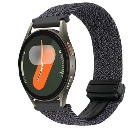 20mm Magnetic Buckle Braided Watch Strap, For Samsung Gear S2 Classic, For Samsung Galaxy Watch 7 - DealBuddy