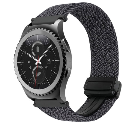 20mm Magnetic Buckle Braided Watch Strap, For Samsung Gear S2 Classic, For Samsung Galaxy Watch 7 - DealBuddy