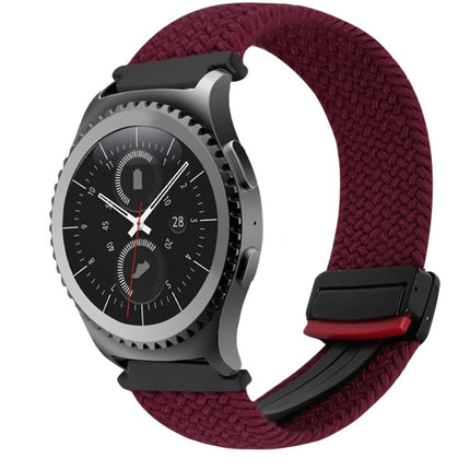 20mm Magnetic Buckle Braided Watch Strap, For Samsung Gear S2 Classic, For Samsung Galaxy Watch 7 - DealBuddy