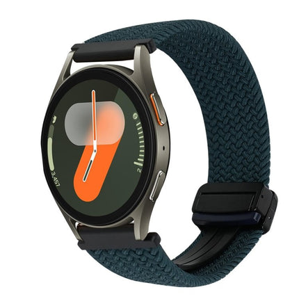 20mm Magnetic Buckle Braided Watch Strap, For Samsung Gear S2 Classic, For Samsung Galaxy Watch 7 - DealBuddy