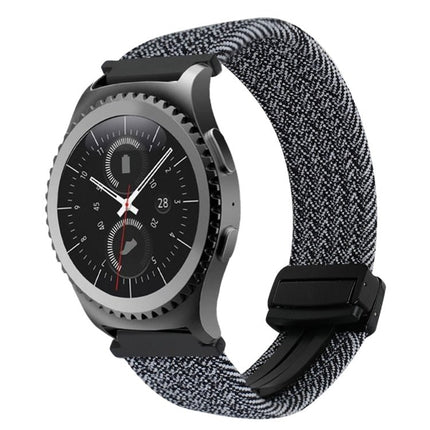 20mm Magnetic Buckle Braided Watch Strap, For Samsung Gear S2 Classic, For Samsung Galaxy Watch 7 - DealBuddy