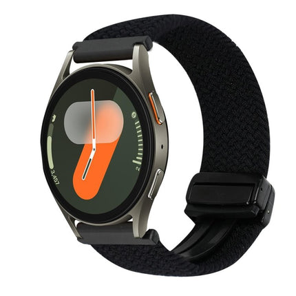 20mm Magnetic Buckle Braided Watch Strap, For Samsung Gear S2 Classic, For Samsung Galaxy Watch 7 - DealBuddy