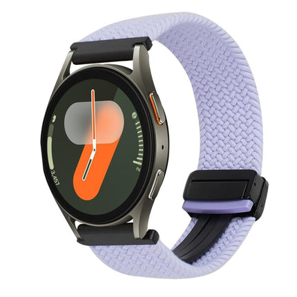 20mm Magnetic Buckle Braided Watch Strap, For Samsung Gear S2 Classic, For Samsung Galaxy Watch 7 - DealBuddy