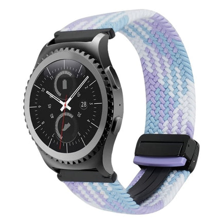 20mm Magnetic Buckle Braided Watch Strap, For Samsung Gear S2 Classic, For Samsung Galaxy Watch 7 - DealBuddy