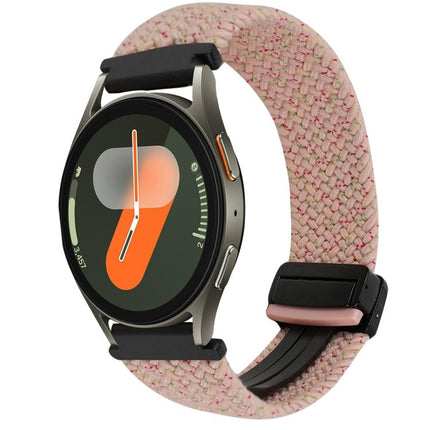 20mm Magnetic Buckle Braided Watch Strap, For Samsung Gear S2 Classic, For Samsung Galaxy Watch 7 - DealBuddy