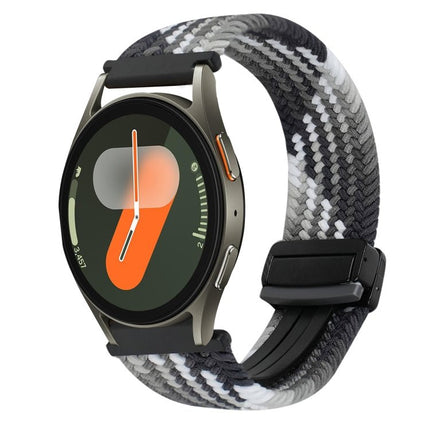 20mm Magnetic Buckle Braided Watch Strap, For Samsung Gear S2 Classic, For Samsung Galaxy Watch 7 - DealBuddy