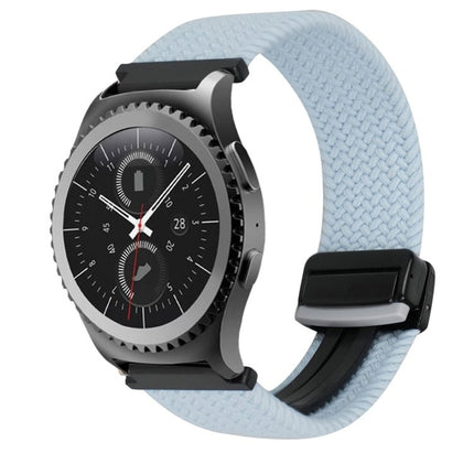 20mm Magnetic Buckle Braided Watch Strap, For Samsung Gear S2 Classic, For Samsung Galaxy Watch 7 - DealBuddy