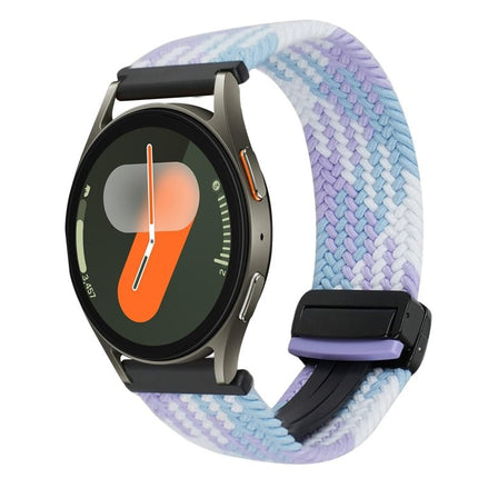 20mm Magnetic Buckle Braided Watch Strap, For Samsung Gear S2 Classic, For Samsung Galaxy Watch 7 - DealBuddy