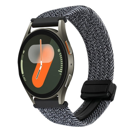 20mm Magnetic Buckle Braided Watch Strap, For Samsung Gear S2 Classic, For Samsung Galaxy Watch 7 - DealBuddy
