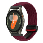 For Samsung Galaxy Watch 7 / Black Sand Red