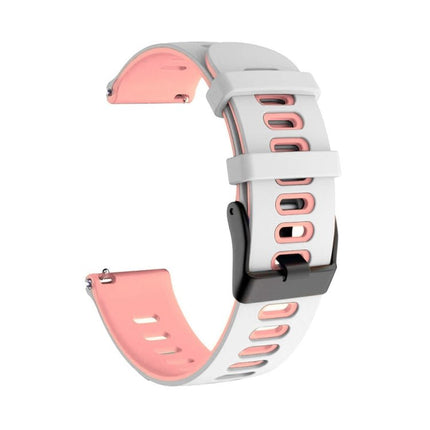 20mm Mixed - Color Silicone Strap, For Samsung Galaxy watch 42mm, For Samsung Gear sport - DealBuddy