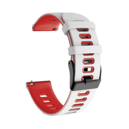 20mm Mixed - Color Silicone Strap, For Samsung Galaxy Watch Active 2 44mm, For Samsung Galaxy watch Active 40mm - DealBuddy