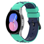 For Samsung Galaxy Watch 42mm / Army Green + Black