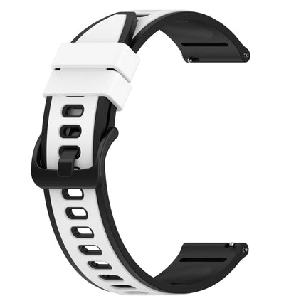 22mm Two - Color Silicone Watch Band, For Samsung Galaxy Watch Active2 44mm, For Samsung Galaxy Watch 42mm - DealBuddy