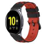 For Samsung Galaxy Watch Active2 44mm / Black+White