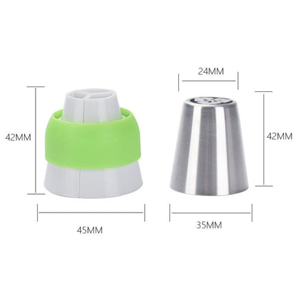 27 in 1 Decorating Mouth Set Seamless Cream Squeezing Mouth - DealBuddy