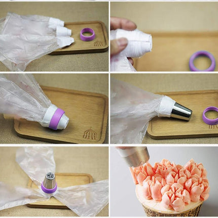 27 in 1 Decorating Mouth Set Seamless Cream Squeezing Mouth - DealBuddy