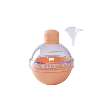 2PCS Home Whiskey Bulb Ice Ball Ice Cube Silicone Mold With Funnel - DealBuddy