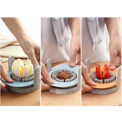 3 in 1 Multifunctional Egg Cutter Half - cut Egg Tool - DealBuddy