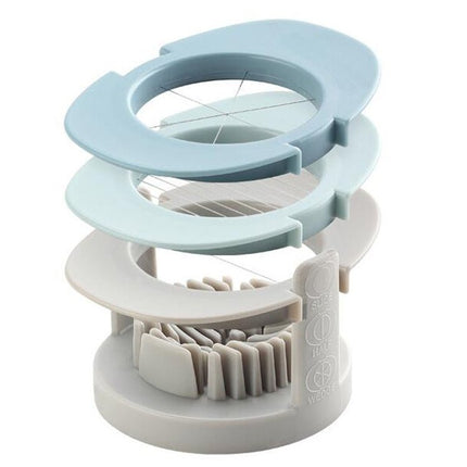 3 in 1 Multifunctional Egg Cutter Half - cut Egg Tool - DealBuddy
