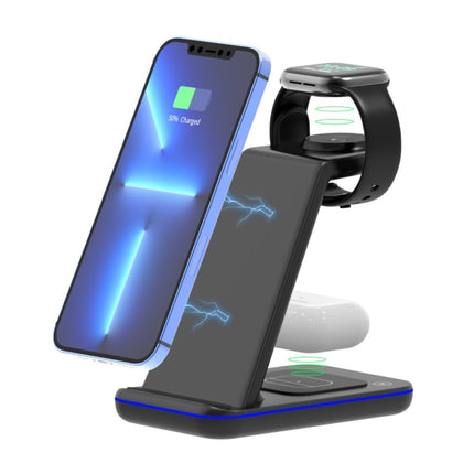 3 - in - 1 Wireless Charger for Apple – Includes Power Adapter & Cable - DealBuddy