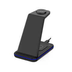 3 - in - 1 Wireless Charger for Apple – Includes Power Adapter & Cable - DealBuddy