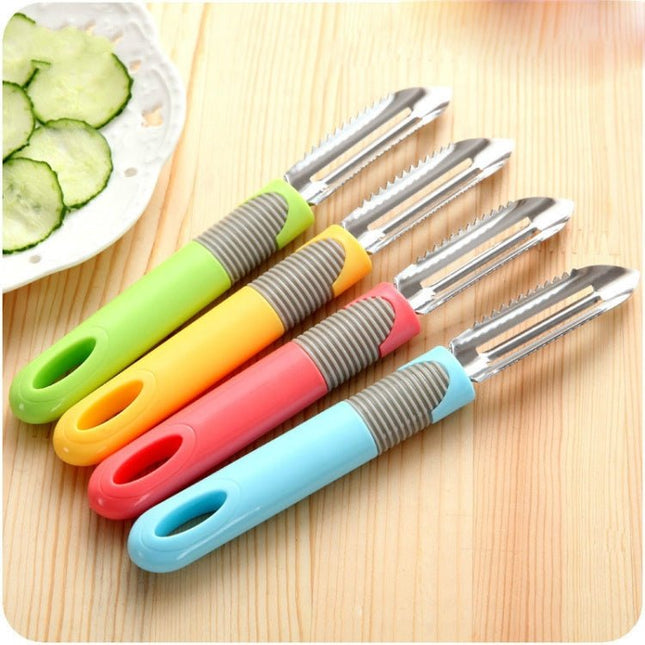 3 PCS Multifunctional Vegetable and Fruit Peeler Kitchen Tools, Color Delivery Randomly - DealBuddy