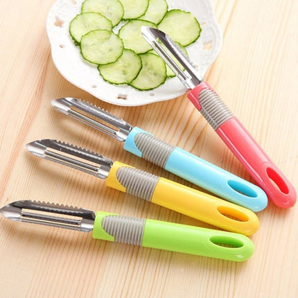 3 PCS Multifunctional Vegetable and Fruit Peeler Kitchen Tools, Color Delivery Randomly - DealBuddy