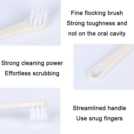 3 PCS Pet Soft Gum Protection Toothbrush Oral Cleaning Supplies, Pet Soft Gum Toothbrush - DealBuddy